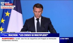 Israël/Hamas: Emmanuel Macron évoque "un débat utile" lors du Conseil européen à Bruxelles