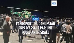 Russie : un aéroport au Daguestan pris d'assaut par une foule hostile à Israël, 60 interpellations