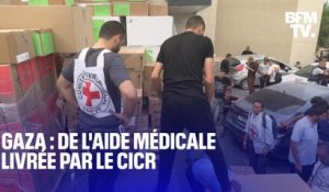 Gaza: de l'aide médicale livrée dans un hôpital par le Comité international de la Croix-Rouge