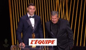 Emiliano Martinez remporte le Trophée Yachine - Foot - Ballon d'Or