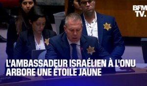 L'ambassadeur israélien à l'ONU arbore une étoile jaune pour dénoncer "