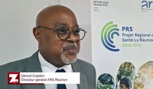 Le directeur général de l'ARS Gérard Cotellon présente le plan régional de santé 2023-2033
