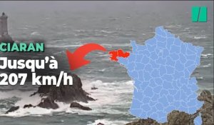 Tempête Ciaran : des records absolus de vent ont été battus dans ces villes de l’ouest de la France