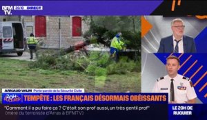 Bilan de la tempête Ciarán: "On est dans une situation globalement satisfaisante", pour Arnaud Wilm (porte-parole de la Sécurité Civile)