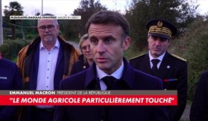 Emmanuel Macron : «Nous allons accompagner le monde agricole»