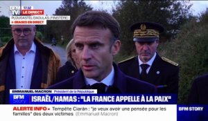 Guerre Israël-Hamas: Emmanuel Macron annonce l'organisation d'une "conférence humanitaire à Paris" le 9 novembre