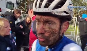 Cyclo-cross - Championnats d'Europe - Pontchâteau 2023 - David Menut, 14e et premier français : "Ça a été vraiment une course au courage"