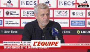 Genesio : «On doit faire beaucoup mieux» - Foot - L1 - Rennes