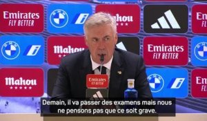 12e j. - Ancelotti rassurant sur l'état de forme de Bellingham