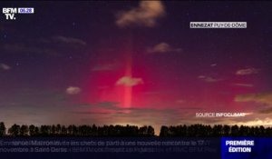 Les images des aurores boréales observées dans le ciel français