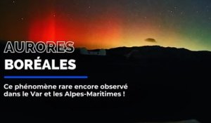 Des magnifiques aurores boréales observées dans le Var et les Alpes-Maritimes !