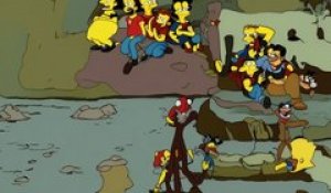 La scène censurée entre Homer et Bart dans les Simpson sur Disney+ !