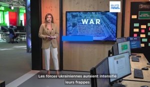Kyiv a intensifié ses frappes sur les zones arrières russes