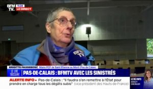 Brigitte Passebosc, maire de Saint-Étienne-au-Mont : "Pour l'instant, on ne constate pas de recul de l'eau"