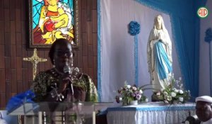 La génération tchagba assoukrou du village d’Aboboté en union de prière pour célébrer la toussaint