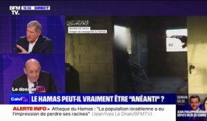 Jean-Yves Le Drian sur la guerre Hamas/Israël: "Le principal geste que devrait faire Israël est une trêve humanitaire"