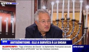 Marche contre l'antisémitisme: "Je n'ai pas envie que les défenseurs des juifs dans ce pays soient des gens qui attisent le racisme", affirme Claude Askolovitch