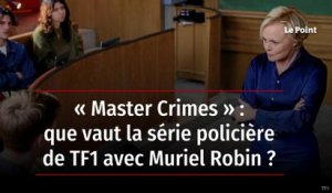« Master Crimes » : Muriel Robin cartonne sur TF1