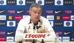 Luis Enrique : « On joue de la même façon à domicile et à l'extérieur » - Foot - L1 - PSG