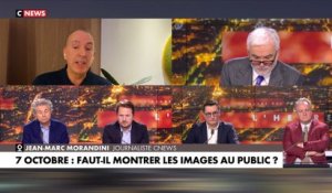 Après avoir assisté à la projection du film des attaques du 7 octobre qui va être montré à l'Assemblée, Jean-Marc Morandini, très ému raconte sur CNews : "Je ne sais pas si j'ai eu raison d'y aller..."