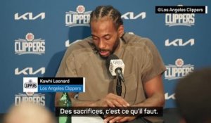Clippers - Leonard : "Des sacrifices, c'est ce qu'il faut"