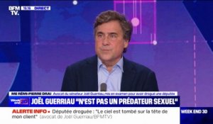 Joël Guerriau "n'avait aucune intention de commettre la moindre agression sexuelle sur son amie", confie son avocat