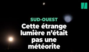 Cette lumière dans le ciel venait d’un missile M51 français et pas d’une météorite
