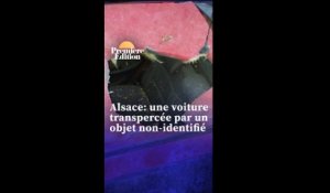 En Alsace, le mystère autour d'une voiture retrouvée avec le toit transpercé