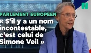 Élisabeth Borne inaugure un bâtiment au nom de Simone Veil à Strasbourg