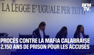 Italie: plus de 200 personnes condamnées dans l'immense procès de la 'Ndrangheta calabraise