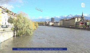 Reportage - Mieux pomper les eaux usées pour moins rejeter dans l'Isère