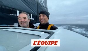 Quarts et vie à bord du « Banque-Populaire XI » - Voile - Transat Jacques-Vabre