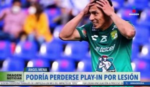 Alerta en el León: una lesión pone en duda a Ángel Mena para el Play-In | Imagen Deportes