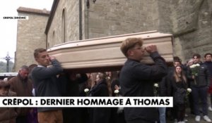 Mort du jeune Thomas à Crépol : les obsèques du jeune garçon de 16 ans ont commencé à Saint-Donat-sur-l’Herbasse