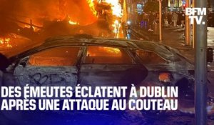 Scènes de chaos à Dublin après une attaque au couteau qui a fait 5 blessés