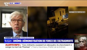 Manifestation d'ultradroite à Romans-sur-Isère: "Des moyens de police seront maintenus sur le territoire toute la journée d'aujourd'hui et les jours suivants s'il le faut", affirme le préfet de la Drôme