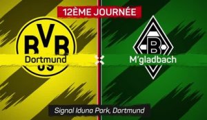 12e j. - Dortmund sort un peu la tête de l'eau en battant Mönchengladbach