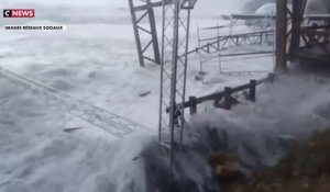 Russie : énorme tempête en Crimée