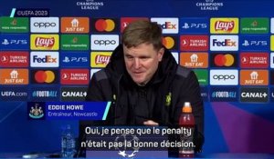 Howe : "Il n'y avait pas penalty et l'arbitre a été influencé par les Parisiens"