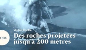 Japon : l'impressionnante éruption explosive de l'île volcanique Niijima