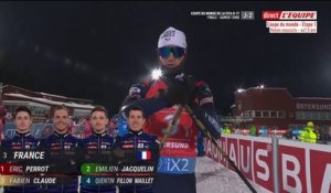 Le replay du relais messieurs d'Östersund - Biathlon - Coupe du monde
