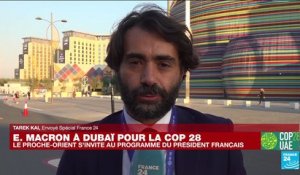 Emmanuel Macron à la COP28 : la situation au Proche-Orient s'invite au programme du président