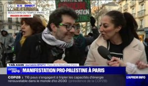 Un cortège interconfessionnel à la manifestation parisienne pour un cessez-le-feu entre Israël et Gaza