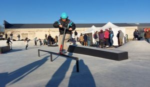 L'inauguration du nouveau skate-park d'Alençon attire les riders