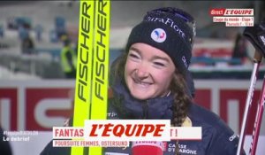 Lou Jeanmonnot : « Je n'y croyais pas du tout » - Biathlon - CM (F)