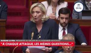 Marine Le Pen : «Vous feignez d’ignorer qu’une bonne partie des terroristes est issue de l’immigration»