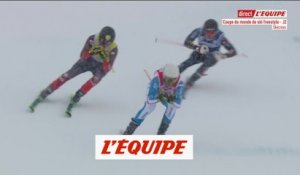 Duplessis Kergomard, vainqueur puis déclassé à Val Thorens - Skicross - CM