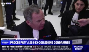 Ex-collégiens condamnés dans l'affaire Paty: "La mère du fils de Samuel Paty est consternée par la décision qui vient d'être rendue", affirme son avocat