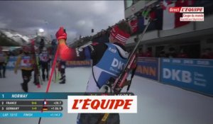 La France 2e du relais d'Hochfilzen derrière la Norvège - Biathlon - CM (H)