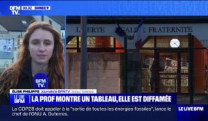 Yvelines: des enseignants en grève en soutien à une professeure diffamée pour avoir montré une œuvre représentant cinq femmes nues